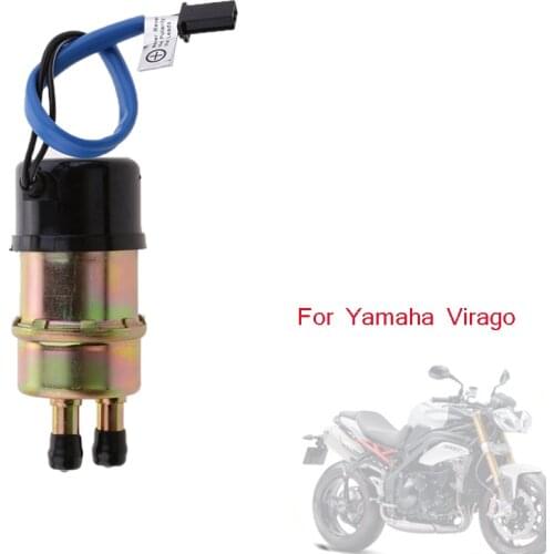 12V 1.2-1.4A Universal Motorcycle Fuel Pump Electric Fuel Pump Outlet 10mm For Yamaha Virago XV FZR 400 XV535 FZX250 FZR600