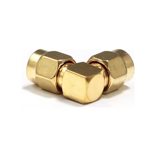 1PC RP-SMA Male Plug switch Male Plug RF Coax Adapter convertor Right Angle Goldplated NEW wholesale