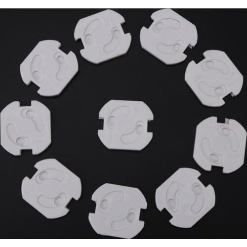 10pcs Plug Socket Cover EU Power Socket Electrical Outlet Covers Kids Child Safety Guard Protection Safety Plug Protector