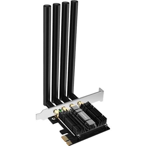 1750Mbps Gigabit 5Ghz Dual band Desktop WiFi PCI-E wireless adapter 802.11ac PCI Express 1X network Card with 4*3dBi antennas