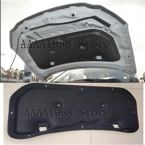 For Hond Civic 2016 2017 2018 2019 2020 21 Heat Sound Insulation Cotton Front Hood Engine Firewall Mat Pad Cover Noise Deadener