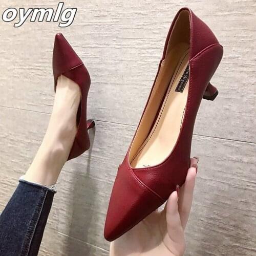 2020 New Women Sexy Stiletto Party Wedding Shoes Comfortable Pointed Toe High Heel Shoes Woman Pumps Ladies Casual Single Shoes