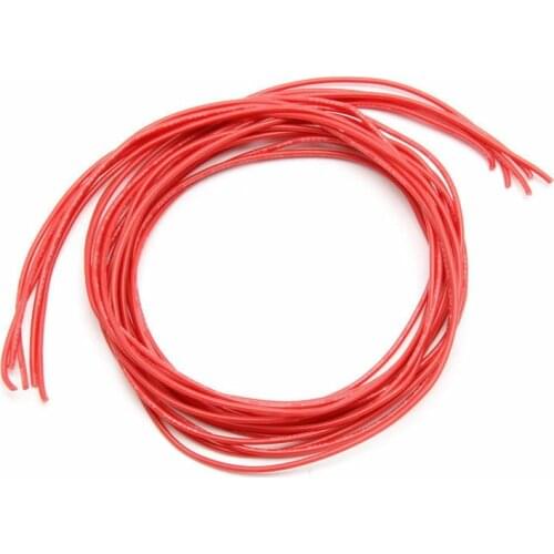 22AWG Wire Gauge Silicone Stranded Flexible Copper Cable 10 Feet Fr RC Black Red