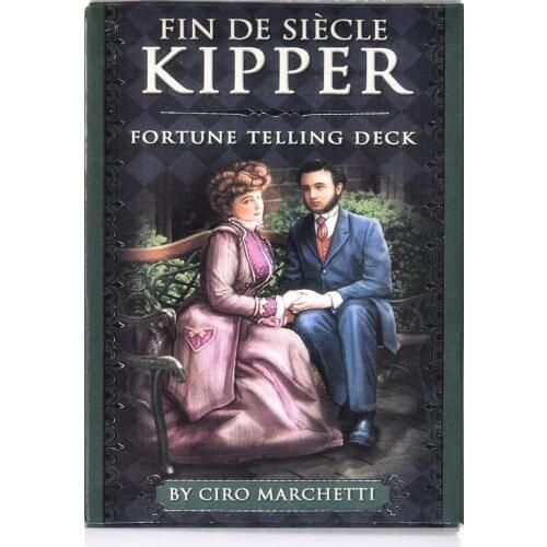 39pcs FIN Sieve Kipper Tarot Cards English Version Divination Fate Deck Oracle Card Board Games For Party Toy Entertainment Game