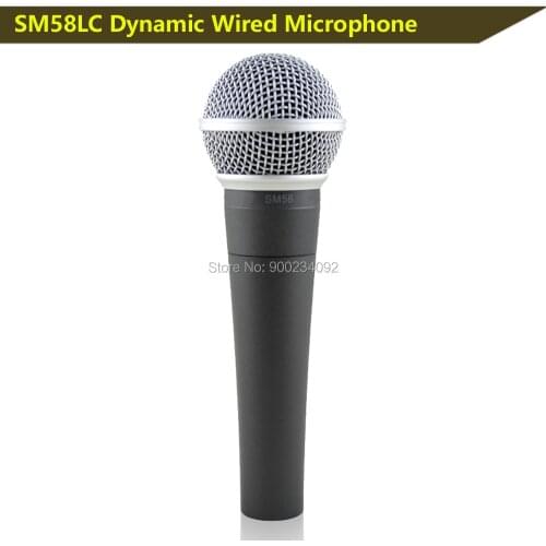 Free shipping high quality SM58 SM58LC SM58SK wired dynamic cardioid professional microphone ,58lc sm wired microphone