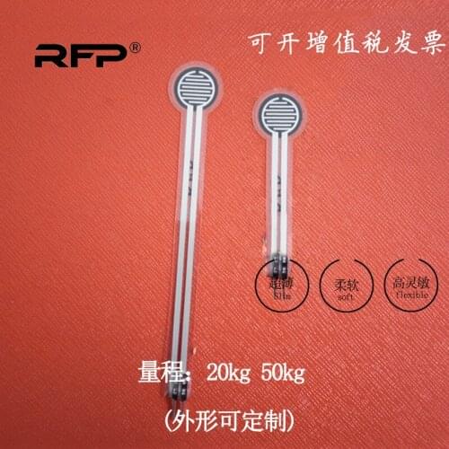 RFP603 Thin Film Pressure Sensor 20Kg Ultra-thin Ultra-soft Resistance Strain Gauge Robot