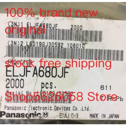 ELJFA680JF SMD 100% new original freeshipping 50PCS-3000PCS/LOT STOCK