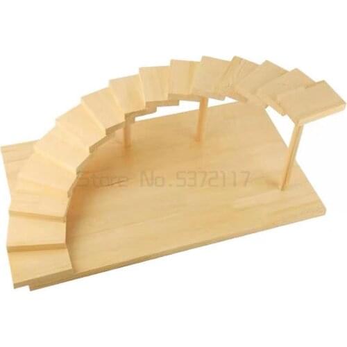 Solid wood function. Rotating sushi plate. Hotel supplies. Snack rack. Art dishes