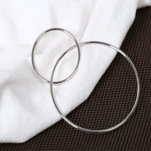 HB47 bracelet hot sell jewelry 58mm size lover gift 17cm 925 silver lover style lover bangle