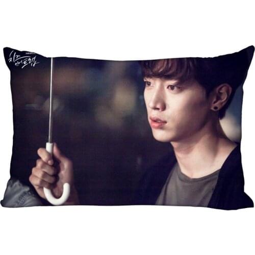 Hot KPOP Seo Kang Joon Pillowcase Decorative PillowCover Zipper Pillowcases Satin Custom your image more size