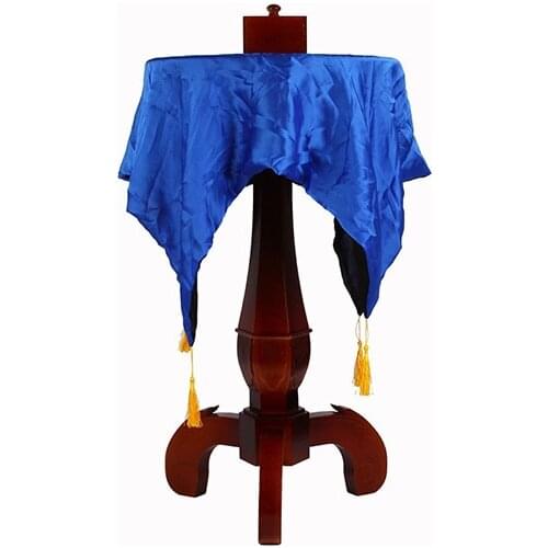 Round Carved Floating Table (Anti Gravity Box + Vase + Candlestick) Stage Magician Illusion Gimmick Flying Magia Magic Tricks