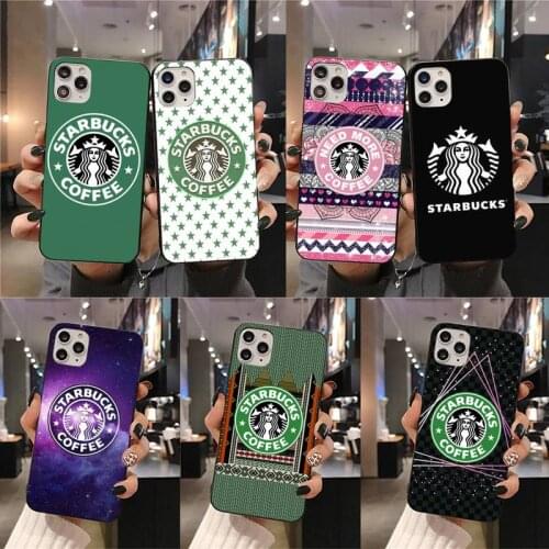 Fashion trend coffee pattern Phone Case for iphone 12 pro max 11 pro XS MAX 8 7 6 6S Plus X 5S SE 2020 XR case