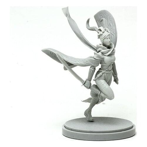 Warrior of the Sun Female Resin Model kit Free Shipping