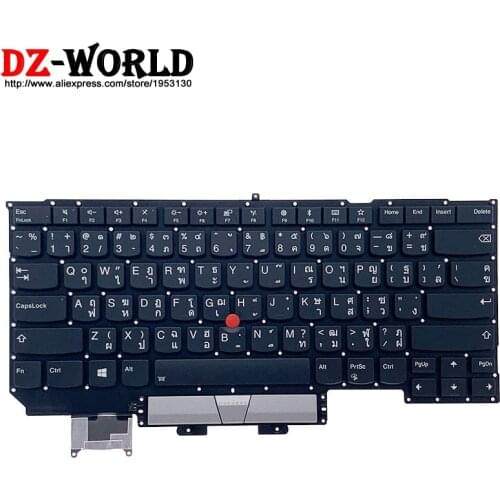 New/Orig TH Thai Backlit Keyboard for Lenovo Thinkpad X1 Carbon 5th 6th Gen Laptop Teclado SN20P38920