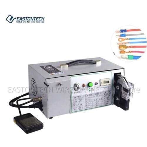 EASTONTECH EW-10ET-2 Electric Wire Solutions Crimping Machine For OT UT Terminals