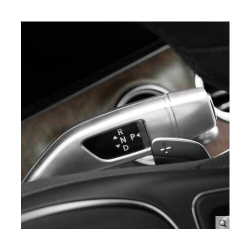 Fit for Benz E200L interior modification gear wiper fixed speed lever decoration frame for E300L wiper gear lever decoration