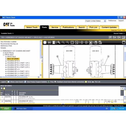 SattvDiag Cat Lift Trucks MCFE 2021 Workshop Manuals