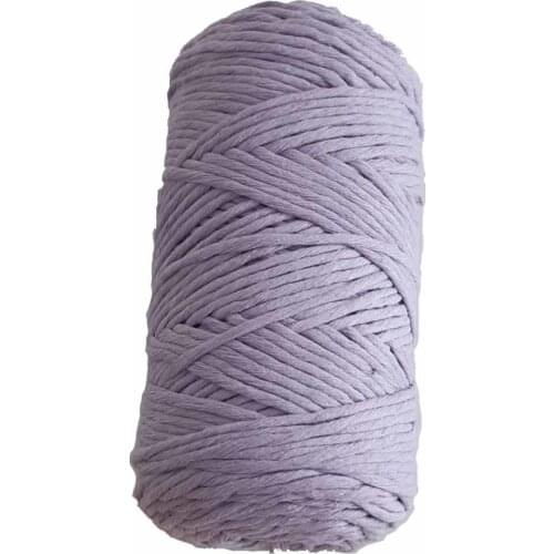 Lilac 3 mm single auger scan rope