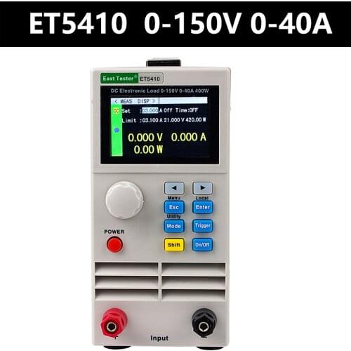 Send From EU DC Load Electronic Battery Tester Load Meter Professional Programmable Digital Electrical Load 150V 40A 20A 400W