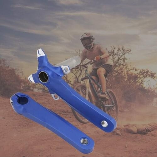 Bike Crank Arm Set 170mm 104 BCD with Bottom Bracket Kit and Chainring Bolts for MTB BMX Road Bicycle