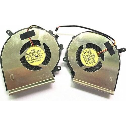 SSEA New Laptop CPU Cooling Fan for MSI GE72 GE62 PE60 PE70 GL62 GL72 2QD 2QE 2QF 007X 053X 216XCN Cooler FAN PAAD06015SL