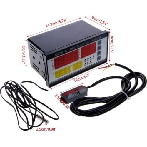 XM-18 Automatic Incubator Controller Egg Hatcher Temperature Humidity 4 Screen P41