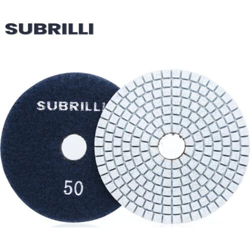 4 inch Wet Diamond Polishing pad disc good quality for marble Granite Diamond Tool Stone abrasive tool Grinding polishing pad