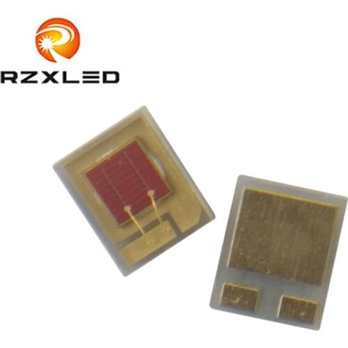 50PCS/Lot LED Diode 3W 2.4V Red 620NM 625NM 630NM Suface Mount 2016Package For Automotive Illumination