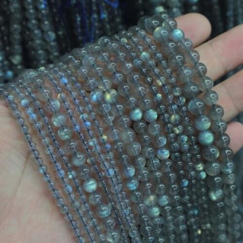 Blue rainbow Labradorite stone beads natural GEM stone beads DIY beads for jewelry making strand 15" wholesale