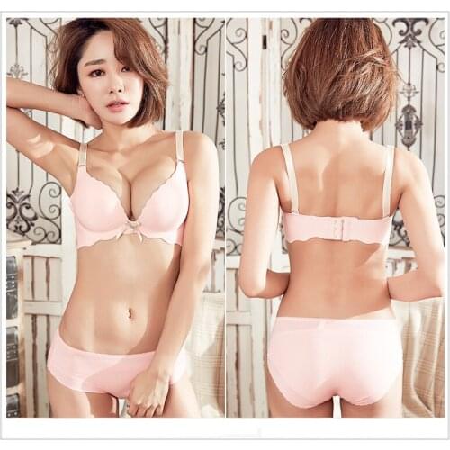 New Sexy Seamless Bras Gather Adjustable Women Bra Seamless Underwear Push Up Bra Brand Support Wholesale Sexy Bra Summer Dress