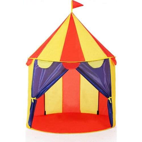 Childrens Tent Play House Indoor Boys And Girls Circus Splicing Yurt Gifts For Children