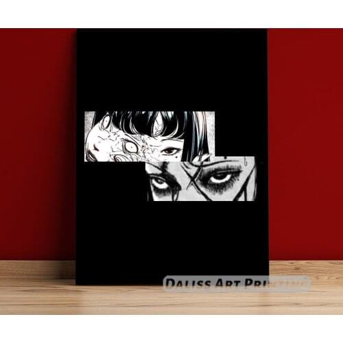 Canvas Anime Tomie Revenge Junji Ito Pictures Home Decoration Paintings Poster HD Prints Wall Art Modular Living Room Framed