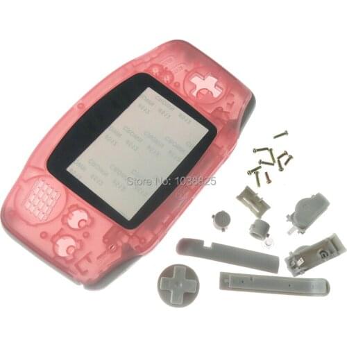 Housing case Plastic Shell Cover for Nintendo for Gameboy Advance for GBA Console 10sets/lot