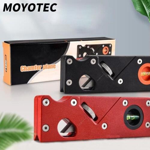 MOYOTEC Mini Woodworking Planer Chamfering Trimming Planes 45 Degree Oblique Angle Edge Carpenter Wood Planes Hand Tools