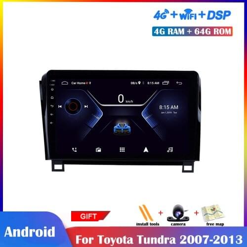 10.1 inch IPS Screen Android Multimedia Player For Toyota Tundra 2007 2008 2009 2010-2013 Car Radio DSP Stereo GPS Navigation