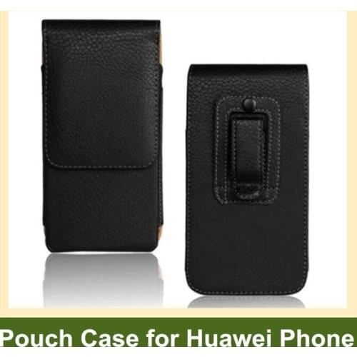 New Arrive Belt Clip PU Leather Vertical Flip Cover Pouch Case for Huawei Nexus 6P Drop Shipping