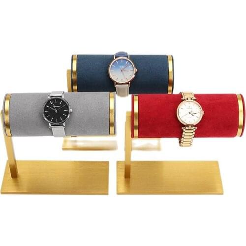 High-end jewelry creative display stand factory direct sales watch shooting metal stall jewelry photo props table