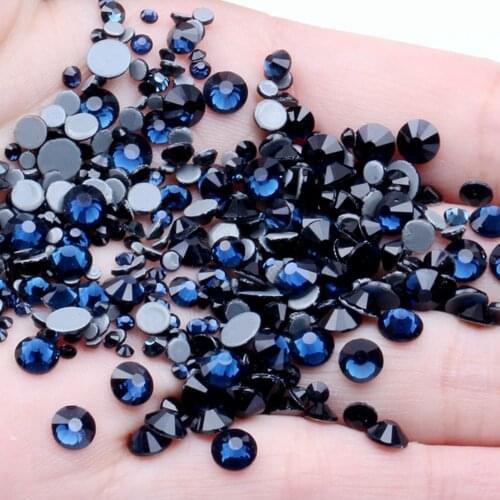 Top Quality SS34(7.2mm) 288pcs Crystal HotFix Flatback Rhinestones Bright Glass Strass Beads For Fabric Garment Nail Accessories