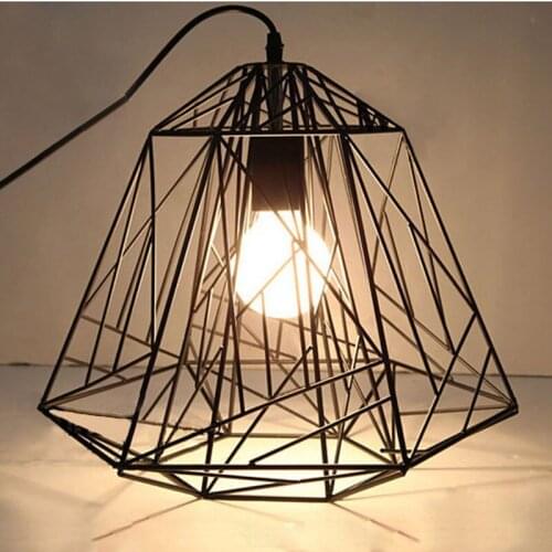 Modern Pendant Lamp Design Industrial Black Pendant Lamps DIY Metal Lamp Light Pendant Light Edison Bulb Black Coffee Shop Light