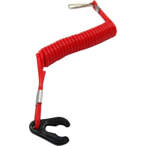 Universal Safety Tether Lanyard - Boating Fitness Outboard Engine Motors Kill Stop Switch