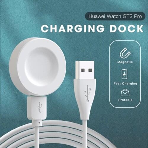 1 Pcs Magnetic Wireless Charger For Huawei Watch GT2 Pro Smart Watches Charging Dock GT2Pro Smartwatch Accessories Dropshipping