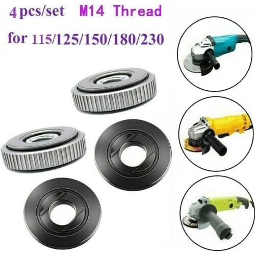 High Quality 2 Set M14 Thread Angle Grinder Replacement Nut Clamping Tools