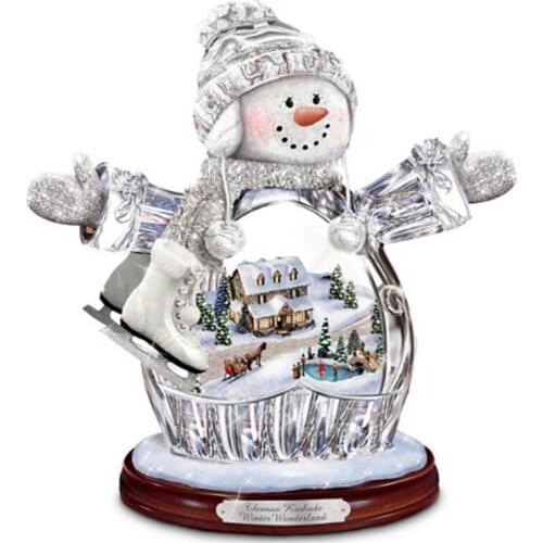 5d diy Full Square diamond painting Diamond Embroidery Snowman tree Needlework 3d Diamond painting Mosaic Rhinestones Crafts