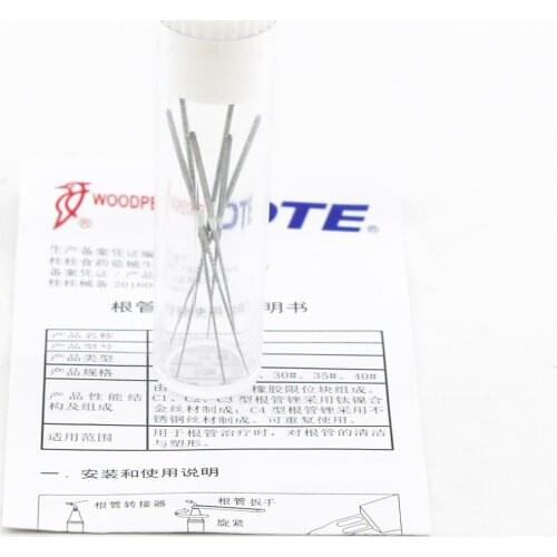 6pcs Woodpecker NITI Endo Handpiece U-FILE Tip15# Used for Root Canal Cleaning