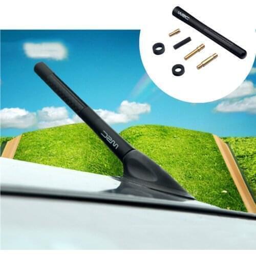 WRC Carbon Fiber Car Antenna Accessories for SsangYong Actyon Turismo Rodius Rexton Korando Kyron Musso Sports