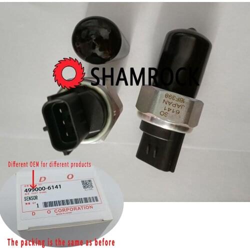 Fuel Rail Pressure sensors OEM 499000-6141/499000-6131/499000-6160 for Iisuzu D-MAX RODEO NNISSAN CABSTAR Cchevrolet GGMC NAVARA