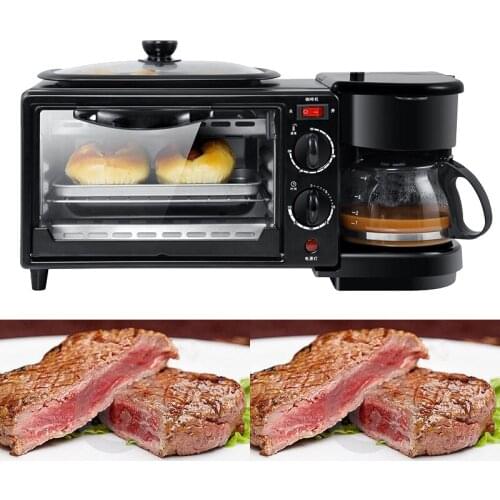 Home Use Convenient Sandwich Breakfast Maker 3 In 1 Machine