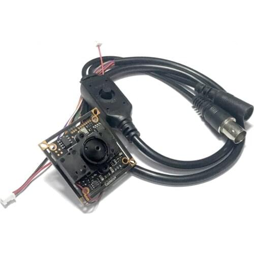 HD 1080P AHD 1/2.9" Sony IMX323+NVP2441 Starlight Low illumination CCTV board camera module PCB, 3.7mm lens ircut cable