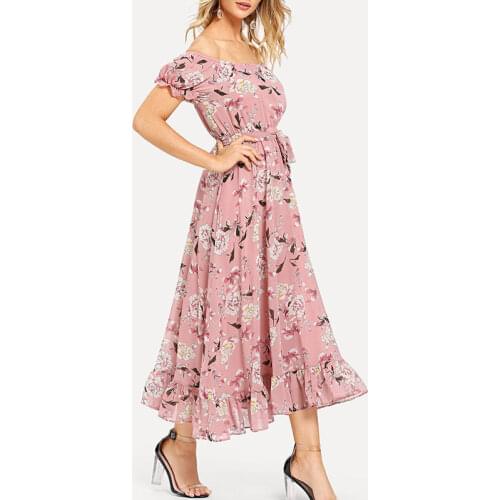 IOOTIANY Summer Dresses With Print