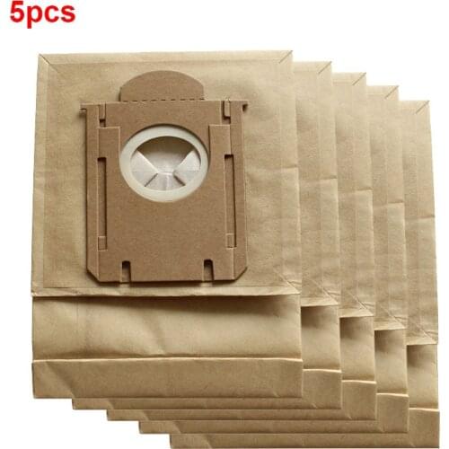 5pcs Disposable S-bag Dust Vacuum Cleaner Bags Dust Bag Replacement for Philips FC9071 FC8134 FC8613 FC8614 FC8220 FC8224 FC8200